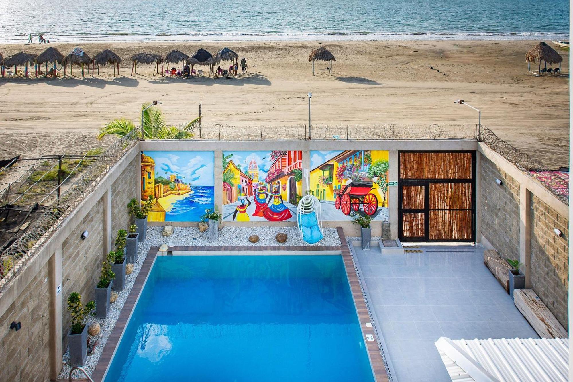 Amazing Beach House 13Br W/Pool & Staff Cartagena Exterior foto